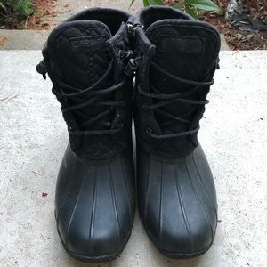 Sperry Black Duck Boots